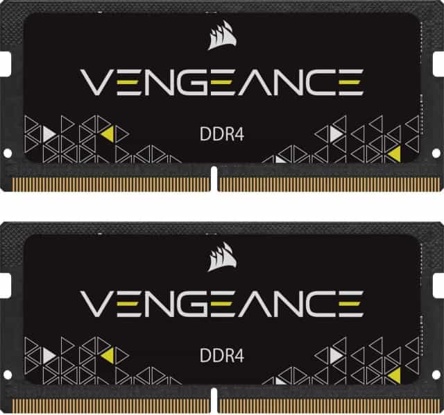 32GB Corsair Vengeance SO-DIMM Kit, DDR4-2400, CL16-16-16-39