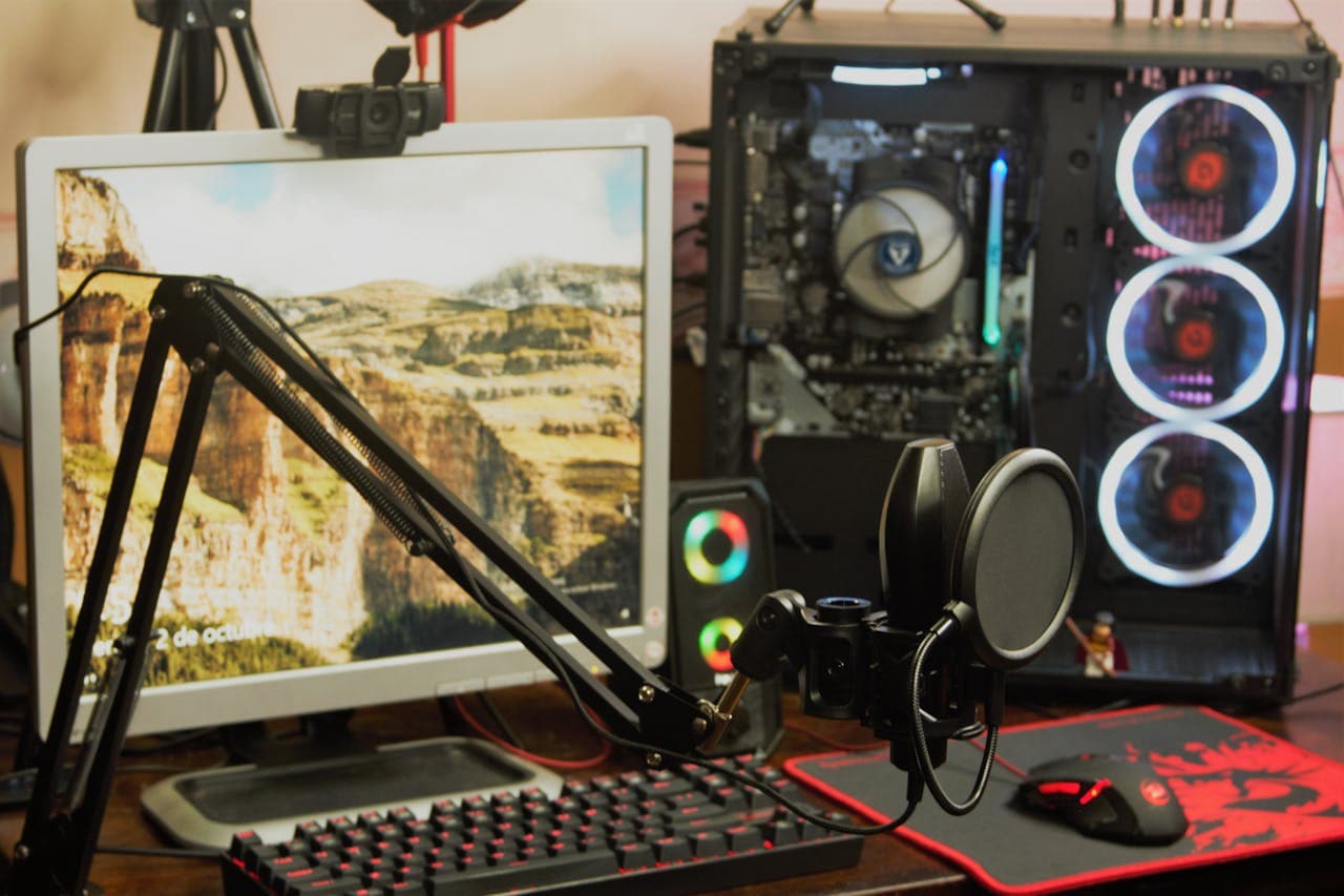 Gaming PC sauber