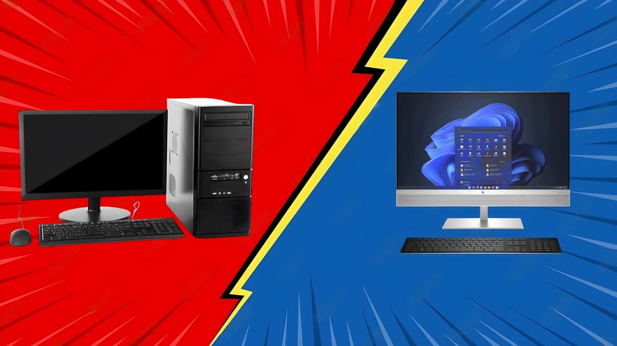 Desktop-PC vs All in One PC