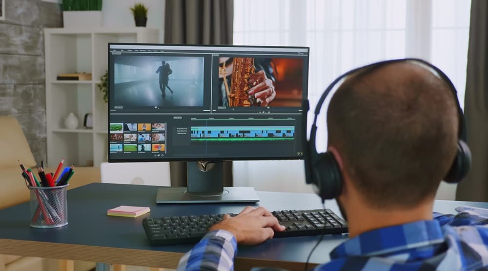 High-End-Videoschnitt-PC