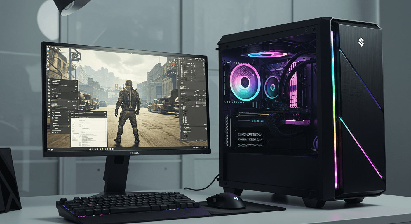 Desktop-PC für Gaming und Büro 2025