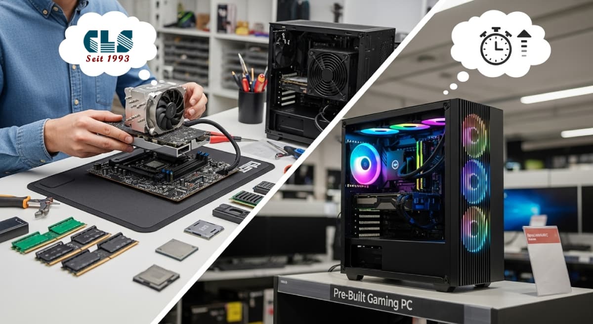 Kostenvergleich: PC selbst bauen vs. fertig kaufen â Was ist wirklich gÃ¼nstiger?
