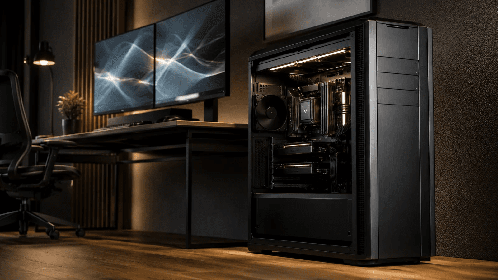 Workstation PC mit starker CPU Basis fÃ¼r professionelle Anwendungen