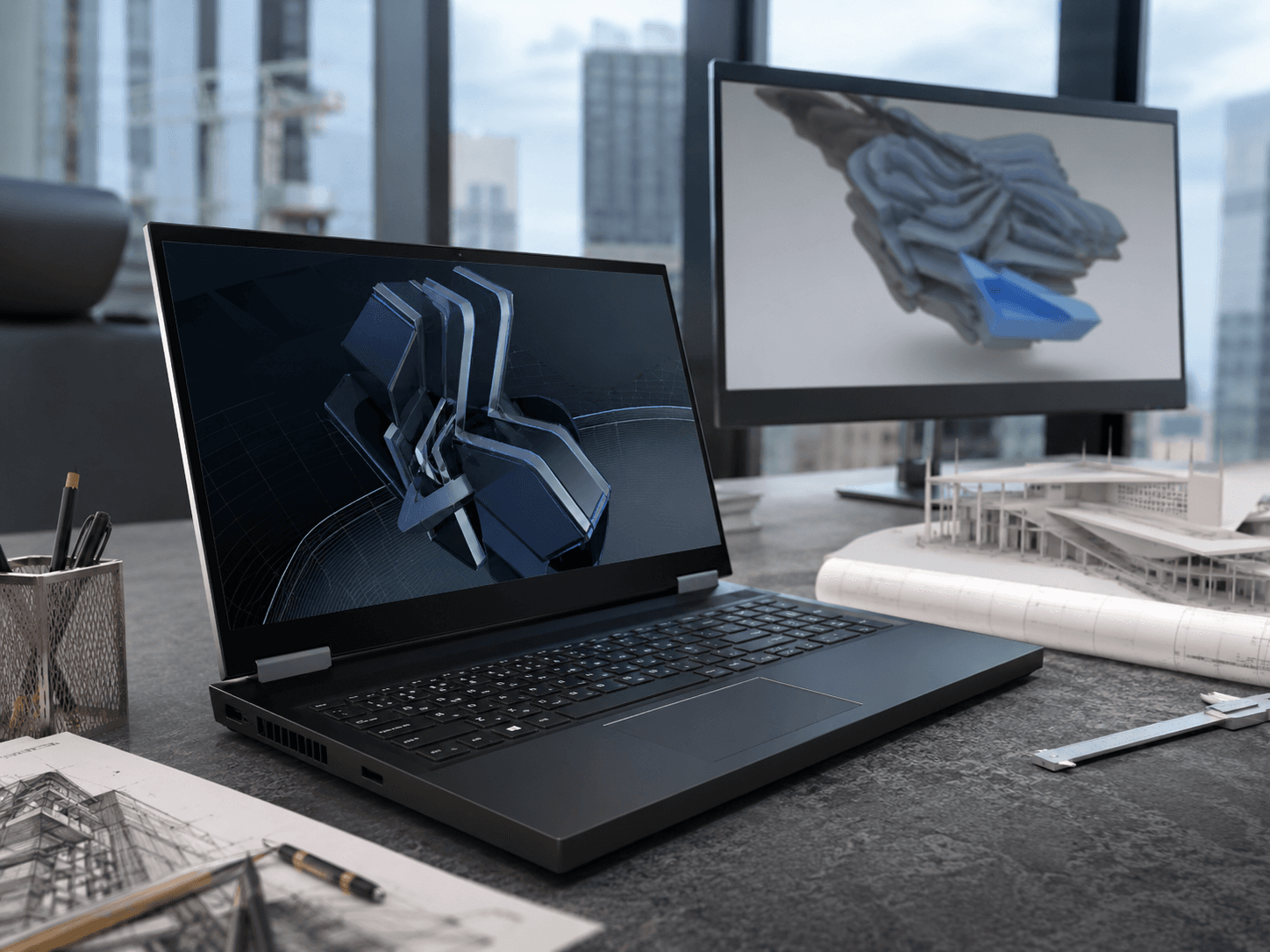 Dell Precision Laptop als mobile Workstation fÃ¼r CAD und professionelle Anwendungen