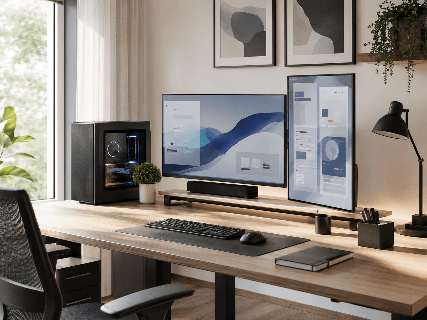 Desktop Multimedia PC fÃ¼r Home Office Alltag und produktives Arbeiten