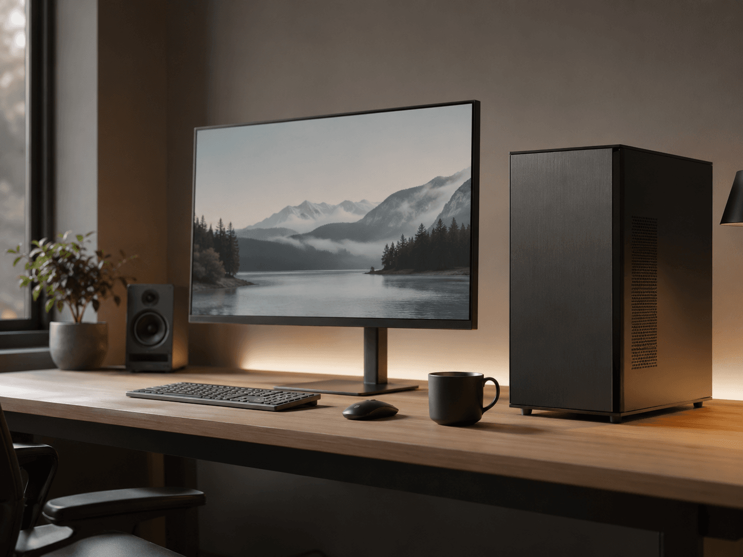 Leiser Desktop Multimedia PC fÃ¼r ruhige Arbeitsumgebungen
