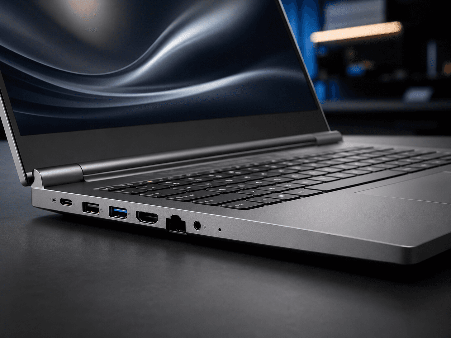 Linux kompatibles Notebook mit starken AnschlÃ¼ssen, SSD und hochwertiger Hardware