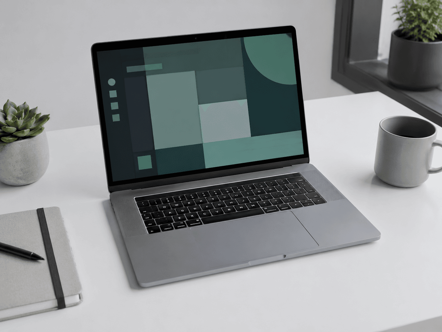 Linux Laptop ohne Windows mit sauberer minimalistischer Arbeitsumgebung