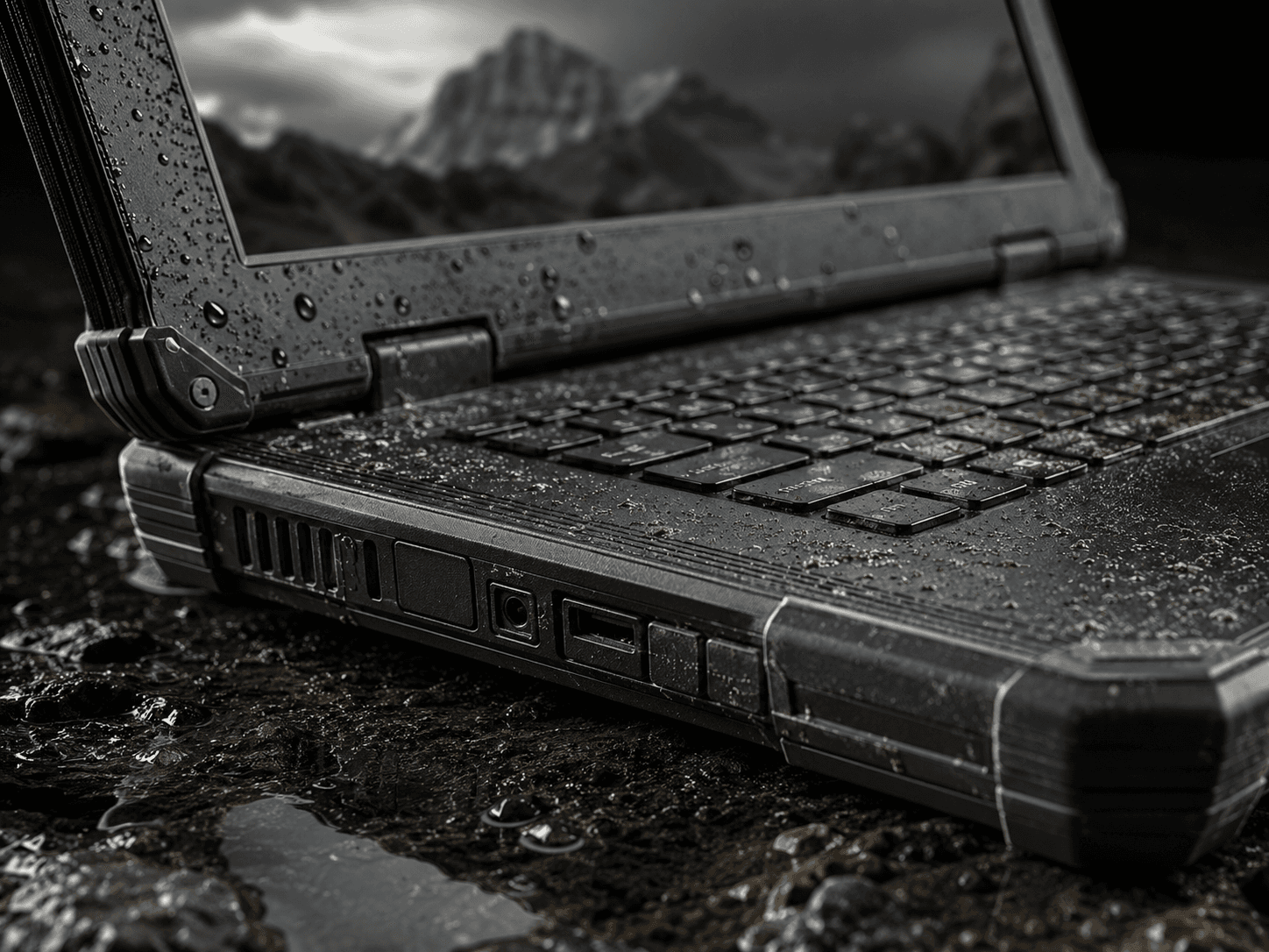 Rugged Laptop mit wasser- und staubgeschÃ¼tztem GehÃ¤use
