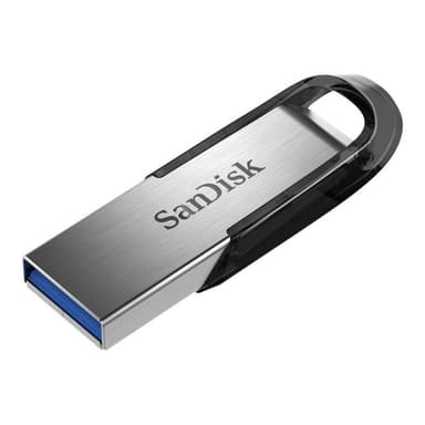 SANDISK ULTRA FLAIR USB-Stick 128 GB USB Typ-A 3.2 Gen 1 (3.1 Gen 1) Schwarz, Silber