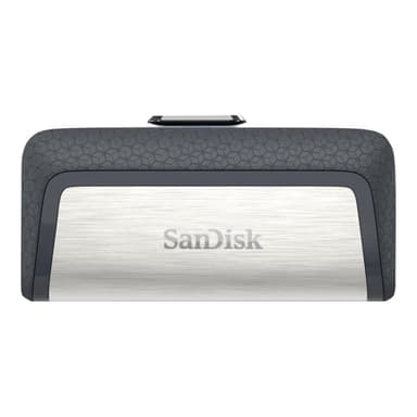 SANDISK 173338 USB-Stick 64 GB USB Type-A / USB Type-C Schwarz, Silber
