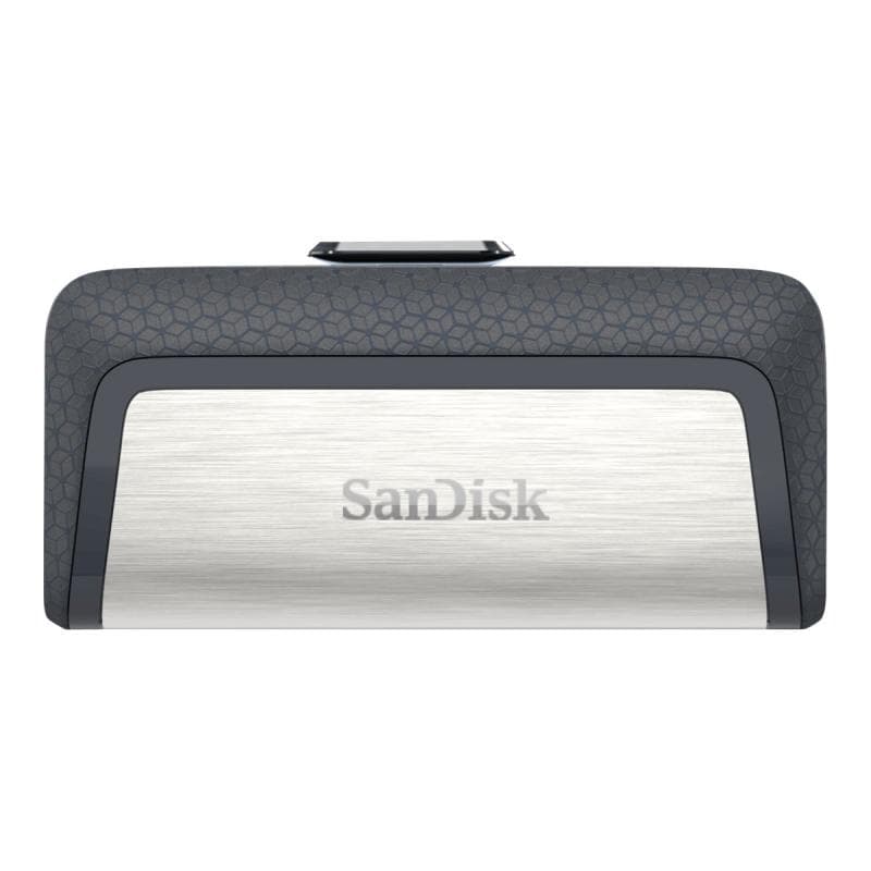 SANDISK 173338 USB-Stick 64 GB USB Type-A / USB Type-C Schwarz, Silber