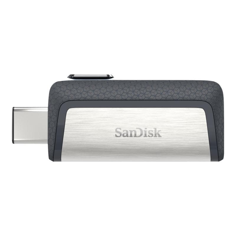 SANDISK 173338 USB-Stick 64 GB USB Type-A / USB Type-C Schwarz, Silber