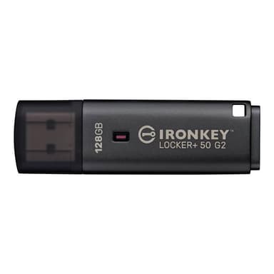KINGSTON Technology IronKey 128GB Locker Plus 50 G2, FIPS 197, AES-256