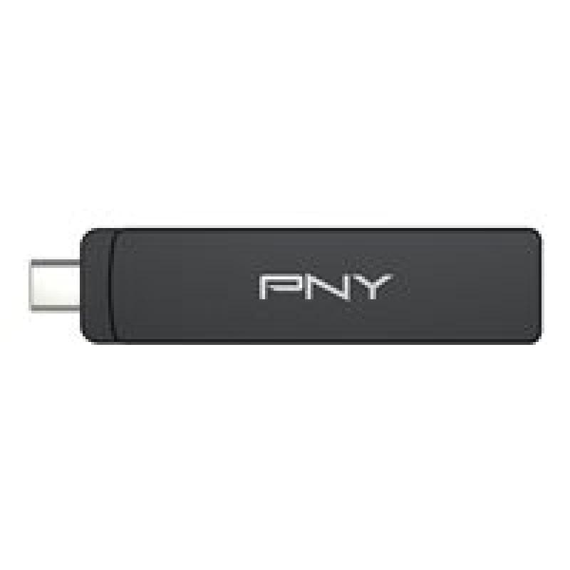 PNY DUO LINK V3 USB-Stick 2 TB USB Type-A / USB Type-C 3.2 Gen 2 (3.1 Gen 2) Schwarz