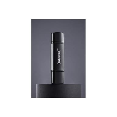 INTENSO 3544490 USB-Stick 64 GB USB Type-A / USB Type-C 3.2 Gen 1 (3.1 Gen 1) Schwarz