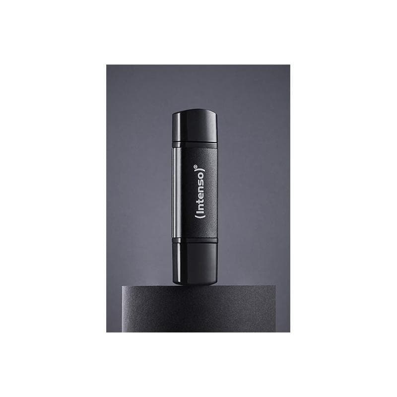INTENSO 3544490 USB-Stick 64 GB USB Type-A / USB Type-C 3.2 Gen 1 (3.1 Gen 1) Schwarz