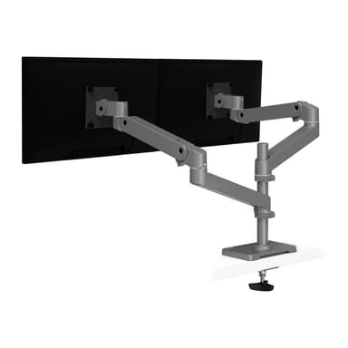 ERGOTRON LX PRO ARM DUAL DISPLAY STACKING GROMMET MOUNT Darkgrey