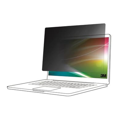 3M Bright Screen Privacy Filter for Dell Multi-line Laptops 30,03cm 13,4Zoll
