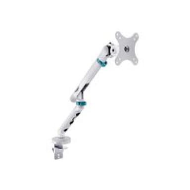 DIGITUS Single Monitor Mount 35inch 10kg Mechanical Spring VESA 75x75 100x100 White