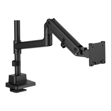 DIGITUS Single Monitorhalterung 144,78cm 57Zoll 27kg Gasdruckfeder VESA: 75x75 100x100 Schwarz
