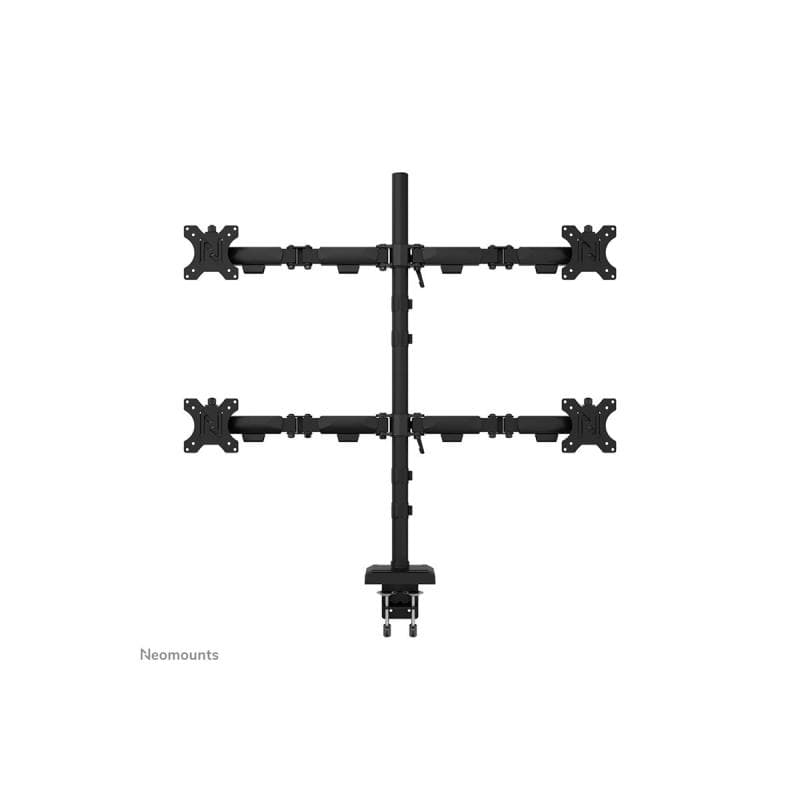 NEOMOUNTS NERO Quadruple monitor arm 25,4cm 10Zoll - 81,28cm 32Zoll