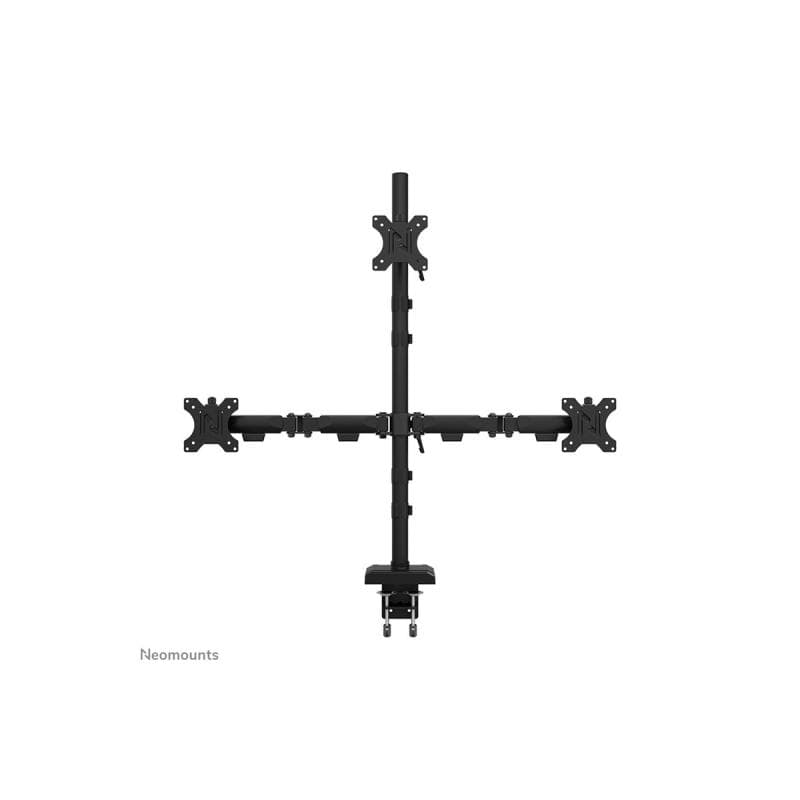 NEOMOUNTS NERO Triple monitor arm 25,4cm 10Zoll - 81,28cm 32Zoll