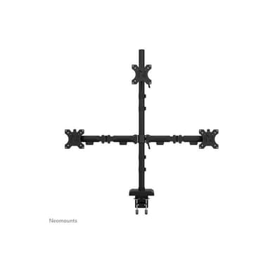 NEOMOUNTS NERO Triple monitor arm 25,4cm 10Zoll - 81,28cm 32Zoll