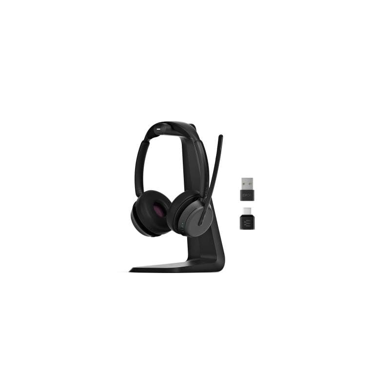 EPOS IMPACT 1000 MS UC ANC WL USB-C+A Stand On-Ear Bluetooth Headset inkl. Ladestation