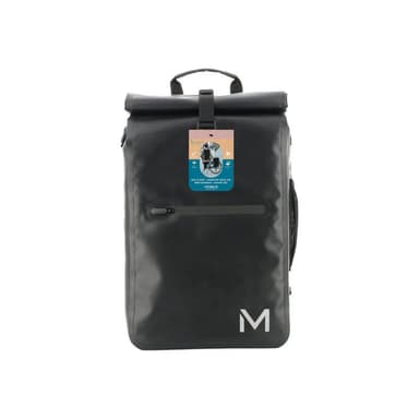 MOBILIS GERMANY 070001 Rad-Rucksack Schwarz Plane