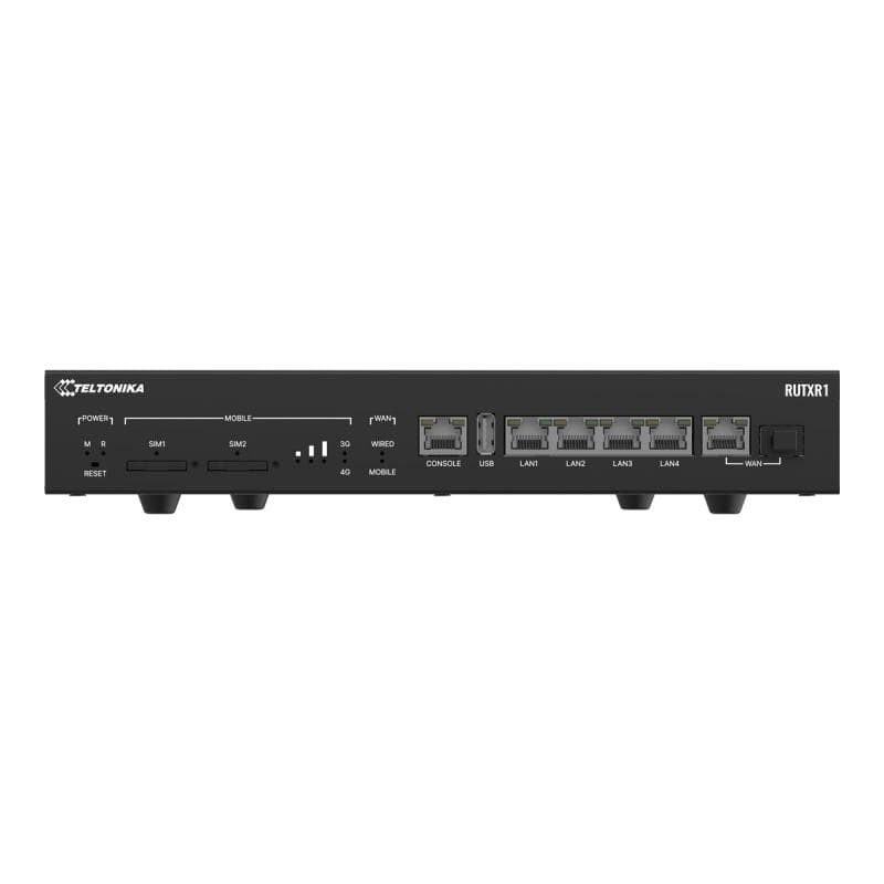 TELTONIKA Router RUTXR1 SFP LTE WAN / 19