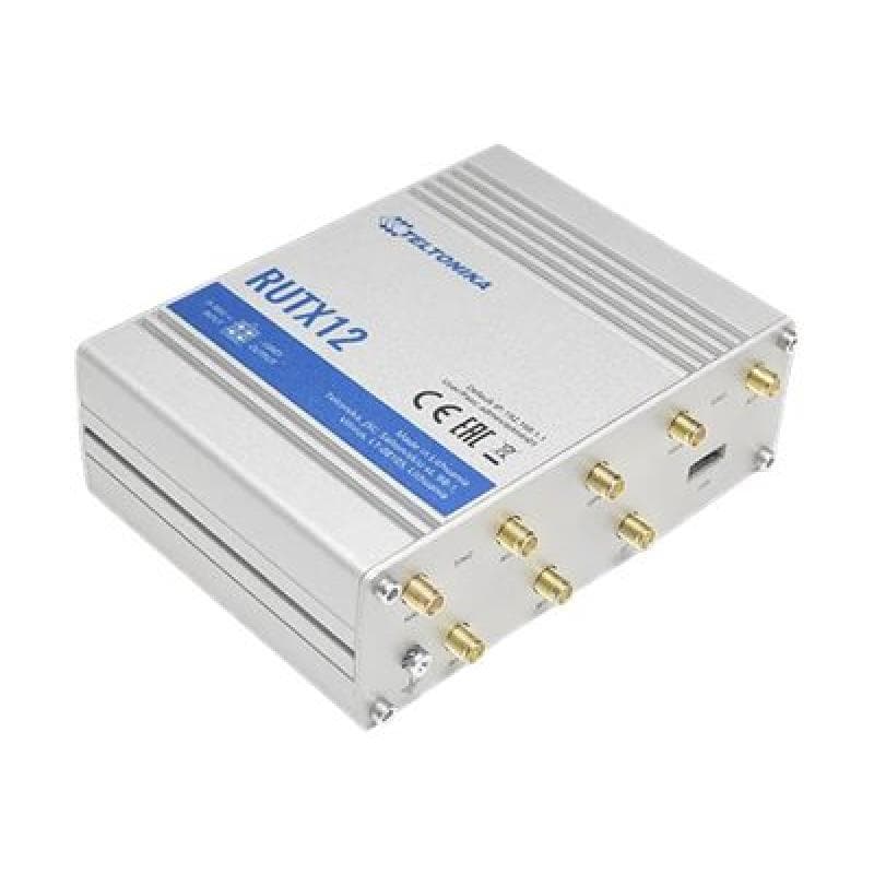 TELTONIKA NETWORKS RUTX12 DUAL SIM DUAL 4G/LTE Bluetooth Router eSIM Version