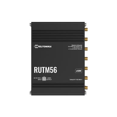 TELTONIKA Router RUTM56 Dual (1x 5G + 1x 4G) Router