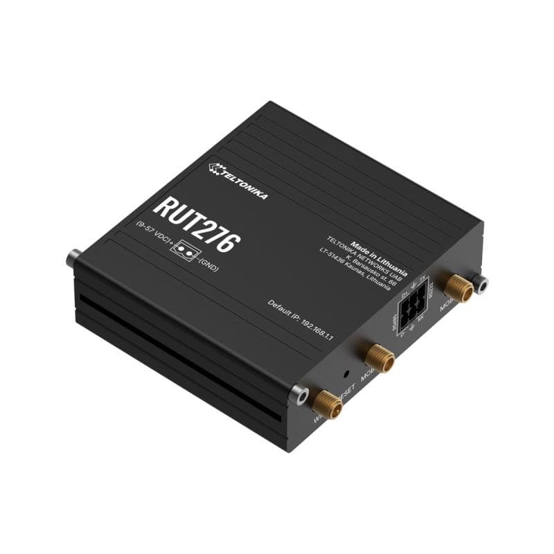 TELTONIKA Router RUT276 Redcap 5G Router