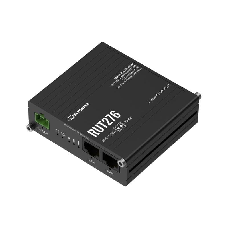 TELTONIKA Router RUT276 Redcap 5G Router