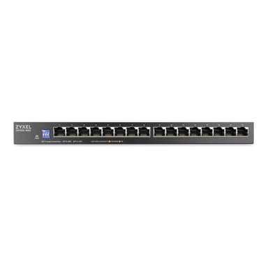 ZYXEL 16-Port Gigabit Unmanaged Switch Slimline mit DIP Sele