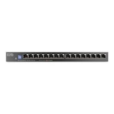 ZYXEL 16-Port Gigabit Unmanaged Switch Slimline mit DIP Sele