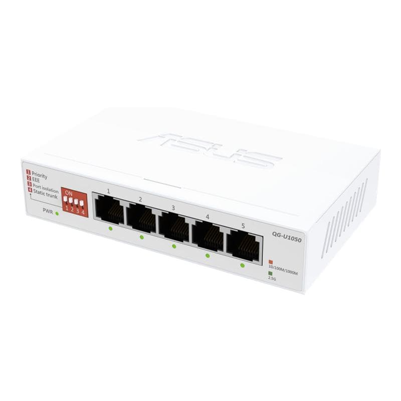 ASUS QG-U1050 5-Port 2.5G Unmanaged Switch