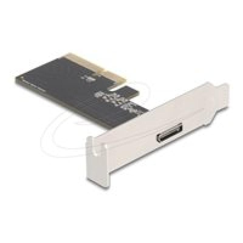 DELOCK PCI Express x4 Karte zu 1 x extern OCuLink SFF-8612 - Low Profile Formfaktor