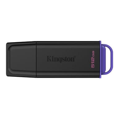 KINGSTON Portable USB 3.2 Gen 1 DataTraveler Exodia Black/Purple 512GB