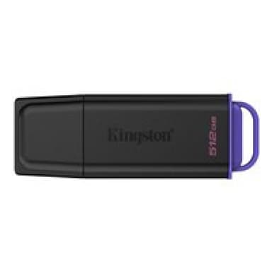 KINGSTON Portable USB 3.2 Gen 1 DataTraveler Exodia Black/Purple 512GB