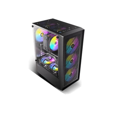 ANTEC AX26 RGB Elite Mid Tower Gaming Bl - Midi/Minitower