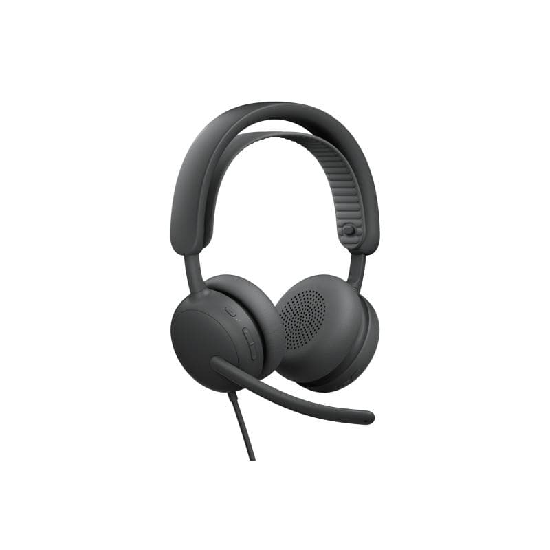 LOGITECH Zone Wired 2 - Headset - On-Ear, Graphite