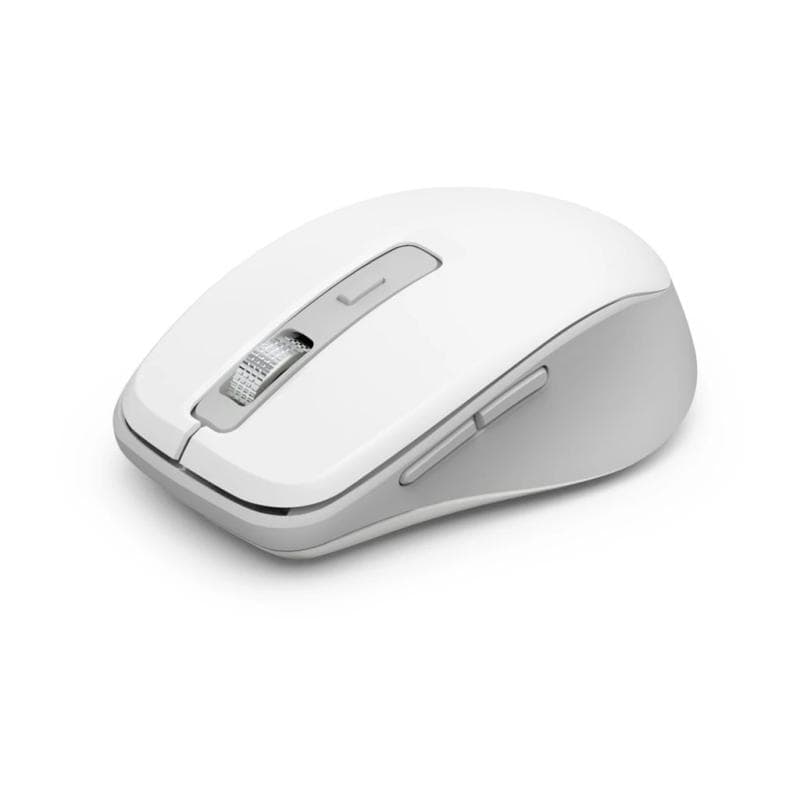 HAMA Multi-Device-Maus WM-450, kabellos, Funk/Bluetooth, 7 Tasten, Weiß (00173080)