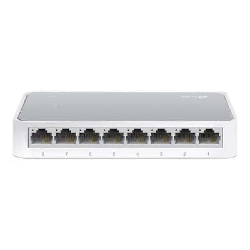 TP-LINK TL-SF1008D 8-Port 10/100Mbps Desktop Switch - Switch