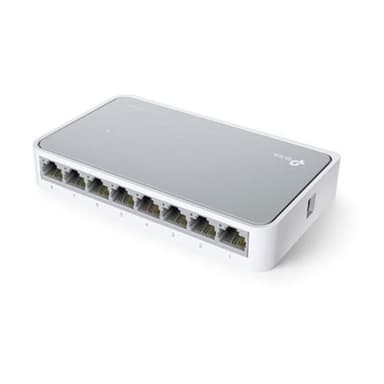 TP-LINK TL-SF1008D 8-Port 10/100Mbps Desktop Switch - Switch