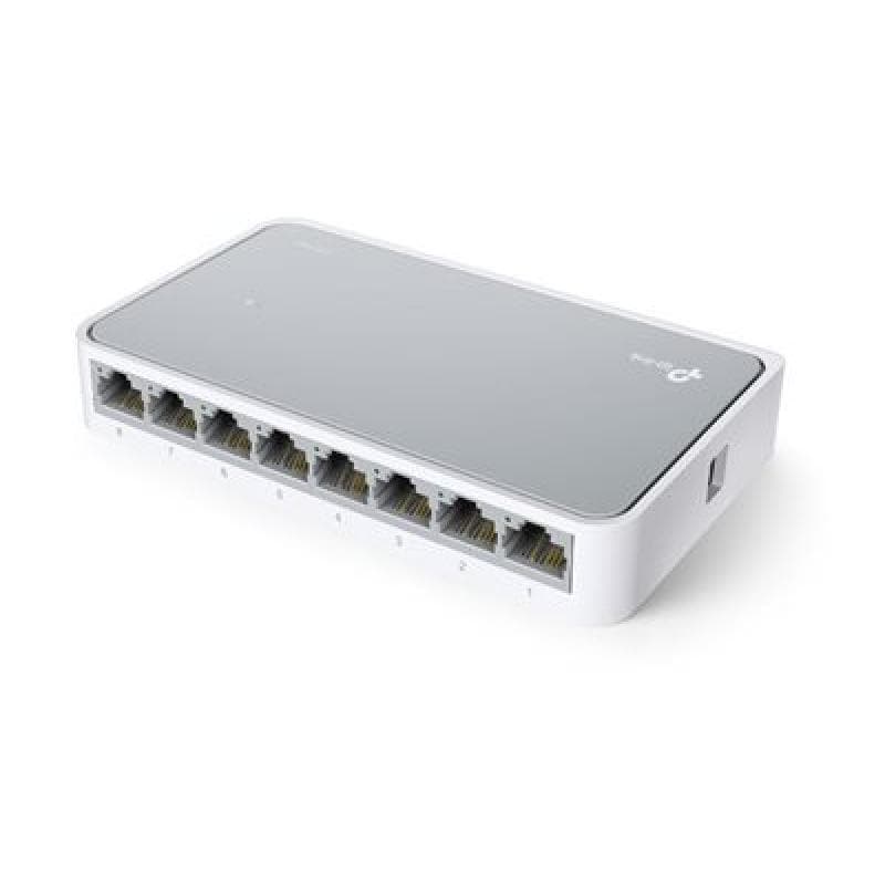 TP-LINK TL-SF1008D 8-Port 10/100Mbps Desktop Switch - Switch