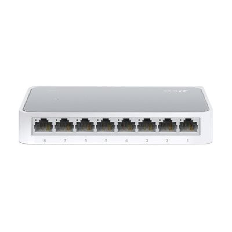 TP-LINK TL-SF1008D 8-Port 10/100Mbps Desktop Switch - Switch