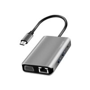LOGILINK Dockingstation USB 3.2 Gen 1 USB-C 7-Port UA0410