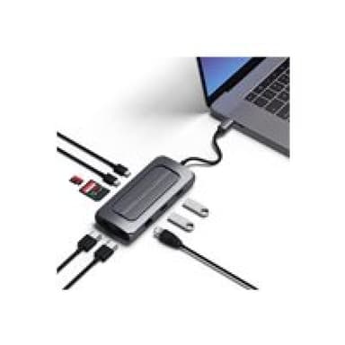 SATECHI Multiport MX Adapter - Dockingstation - USB-C - 2 x HDMI